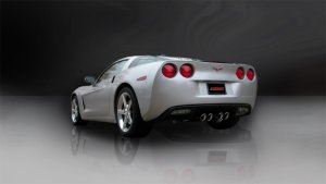 Chevrolet Corvette C6 Performance Exhaust - Rear - CORSA Performance - Sport Series Cat-Back Dual Rear Exit with Twin 3.5in. Tips - Polished - `07-`08 Chevrolet Corvette C6 Performance Exhaust - Rear - CORSA Performance - Sport Series Cat-Back Dual Rear Exit with Twin 3.5in. Tips - Polished - `07-`08